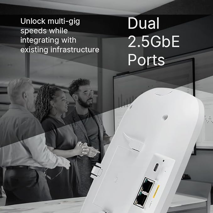Zyxel WiFi 6 AX5400 Access Point | Dual 2.5GbE LAN Ports | Dual-Radio, Smart - Image 5