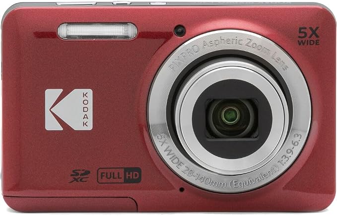 Kodak PIXPRO FZ55 Digital Camera, 16MP Compact Point & Shoot, 5X Optical Zoom - Image 2