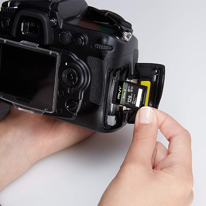 PNY 128GB Elite-X Class 10 U3 V30 SDXC Flash Memory Card - Image 5