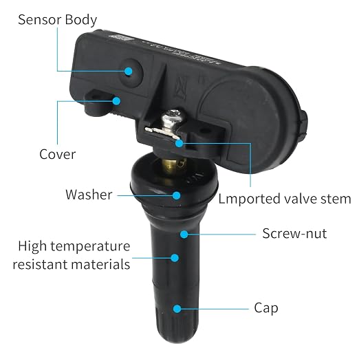 Saihisday 56029398AB TPMS Sensor, Tire Pressure Sensor 433Mhz Replacement - Image 4