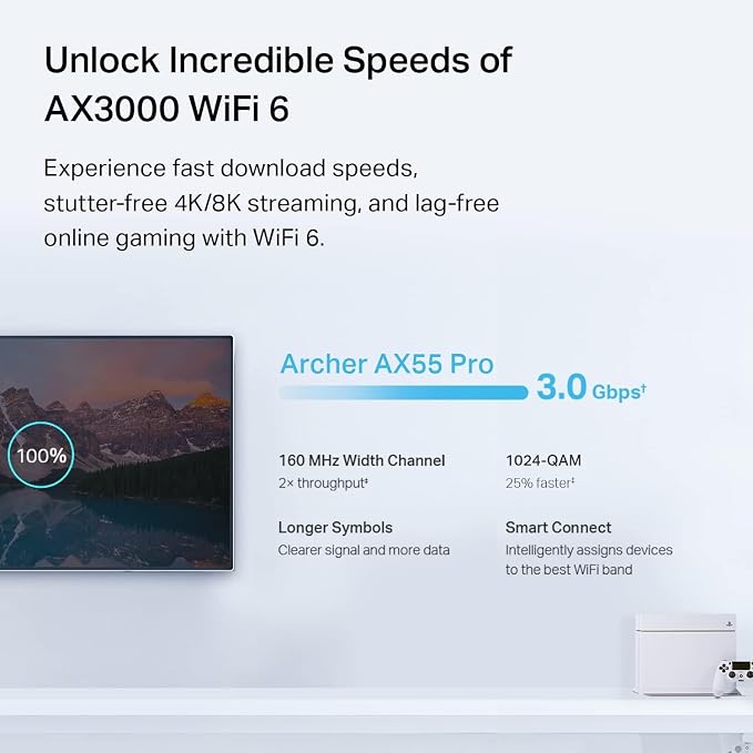 TP-Link AX3000 WiFi 6 Router - Image 5