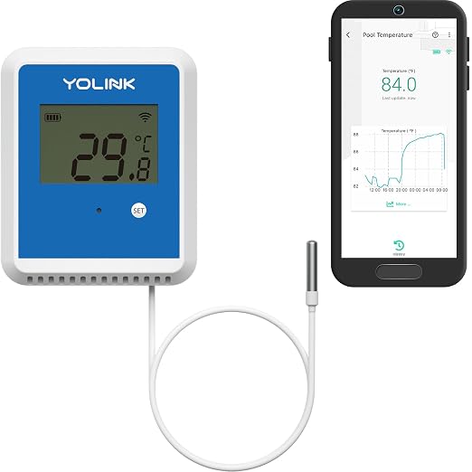 YoLink Smart X3 Version Outdoor Temperature Data Logger by YoLink