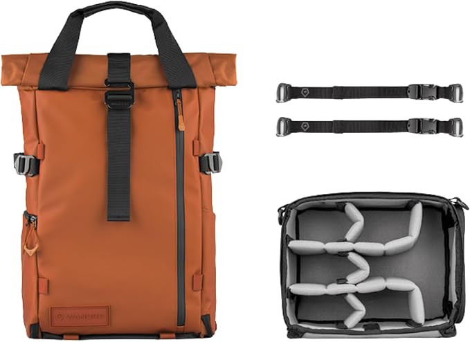 WANDRD PRVKE Rolltop 21L V4 Photography Bundle – Expandable Travel Camera by WANDRD