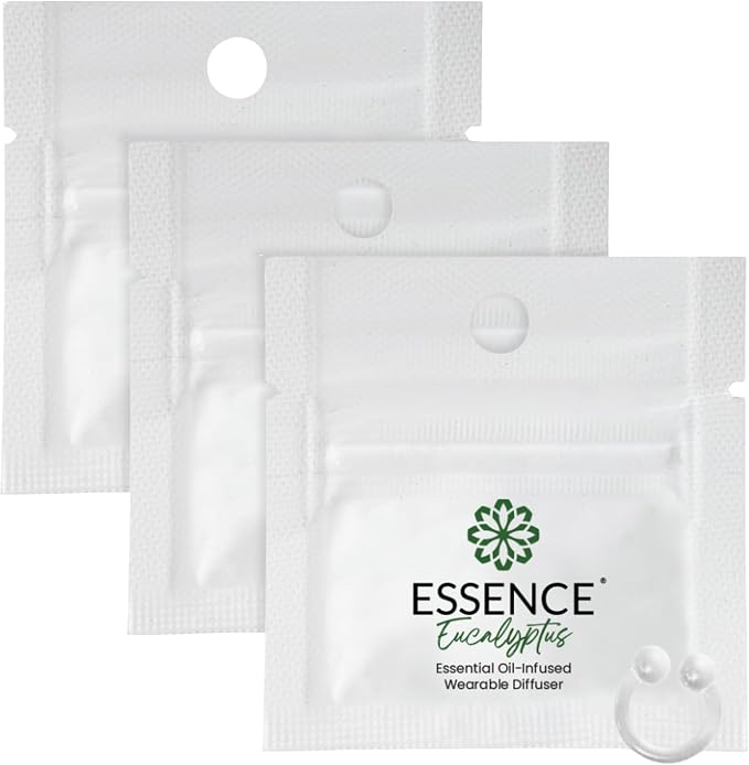Essence Wearable Aromatherapy Nasal Diffuser – Eucalyptus Essential Oil Nose by Essence