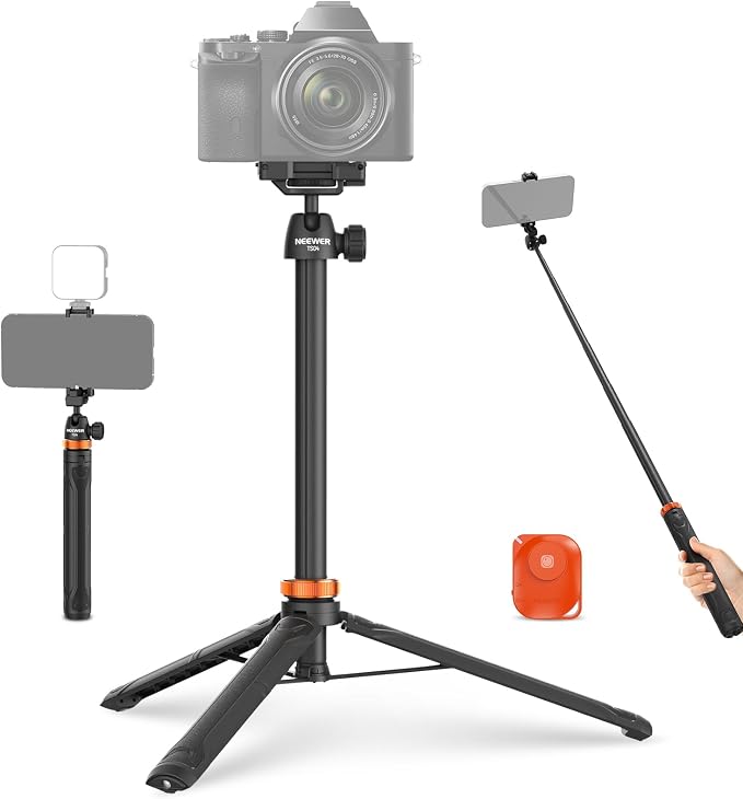 NEEWER BASICS 59"Selfie Stick Tripod Compatible by Neewer