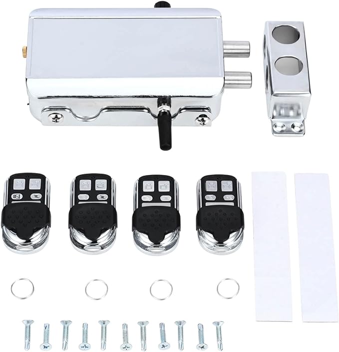 Electronic Deadbolt, Remote Control Anti-Theft Home Security Keyless Smart - Image 6