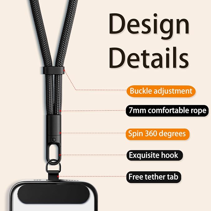 Wrist Lanyard, Phone Wrist Strap - Image 3