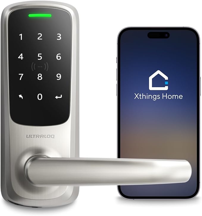 ULTRALOQ Latch 5 World's First Built-in WiFi Smart Lock by ULTRALOQ