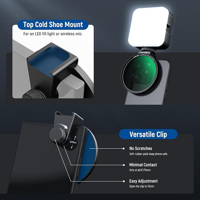 NEEWER 67mm Magnetic CPL Filter, Circular Polarizing Filter - Image 6