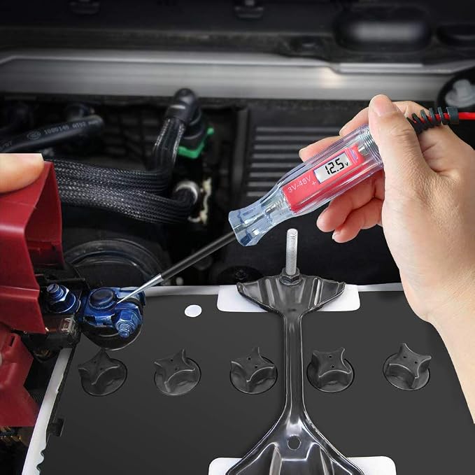Large Size Heavy Duty 3-48V Digital LCD Circuit Tester - Image 6