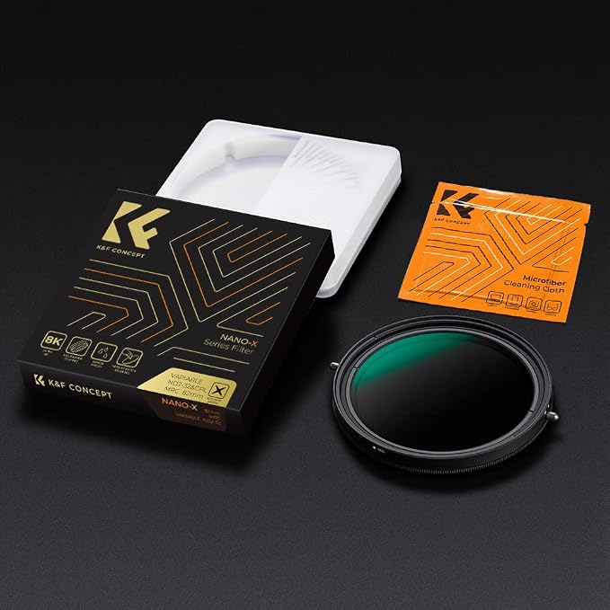 K&F CONCEPT 37mm Variable Fader ND2-ND32 ND Filter and CPL Circular Polarizing - Image 8
