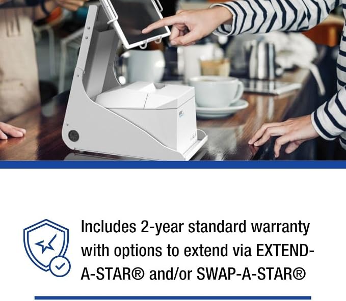 Star Micronics TSP143IVUE USB/Ethernet Thermal Receipt Printer - Image 8