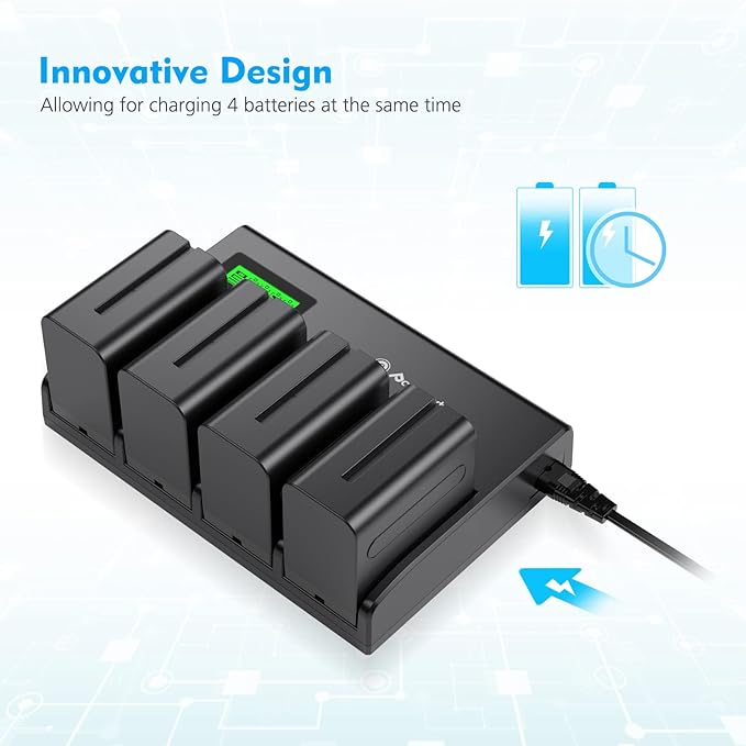 Powerextra 4-Channel Battery Charger - Image 6