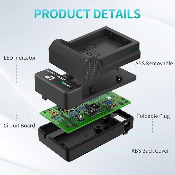 LP EN-EL9 Battery Charger, EN EL9a Charger Compatible - Image 3