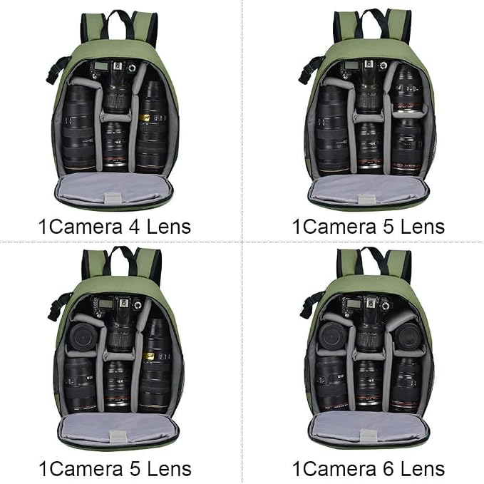 CADeN Camera Backpack Bag Professional - Image 4