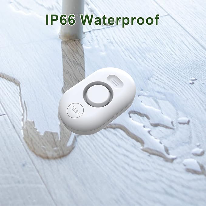 METAK Water Leak Detector Sensor Alarm: Home Water Flooding Monitor Smart Sink - Image 5