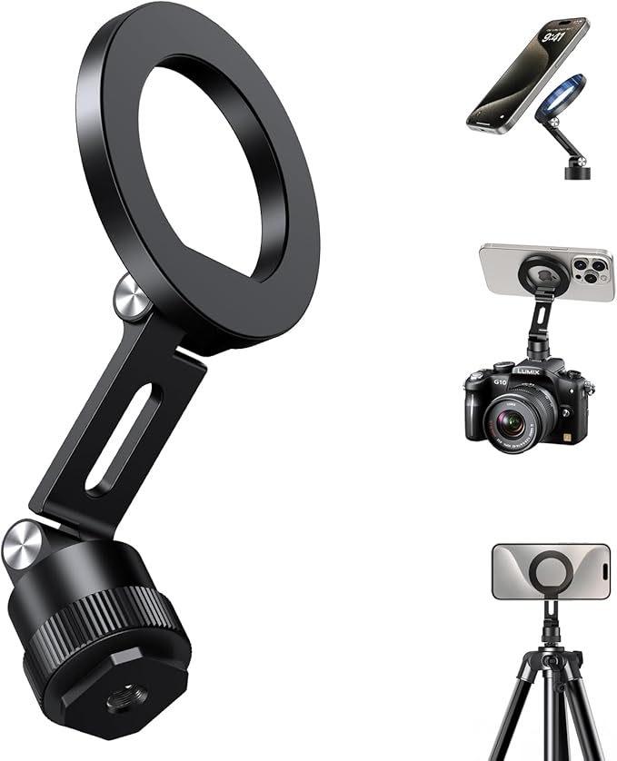 elitehood Magnetic Phone Tripod Mount by Builtyourelitelive