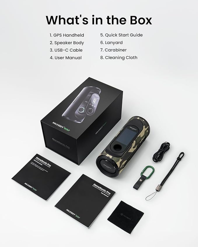 MiLESEEY GeneSonic Pro Golf Speaker - Image 9