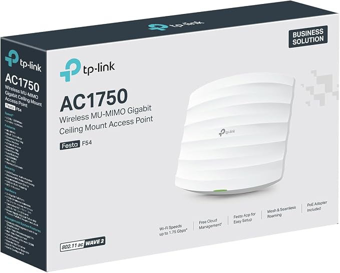 TP-Link Festa F54 Wireless Access Point AC1750 Gigabit Port Mesh Seamless - Image 9