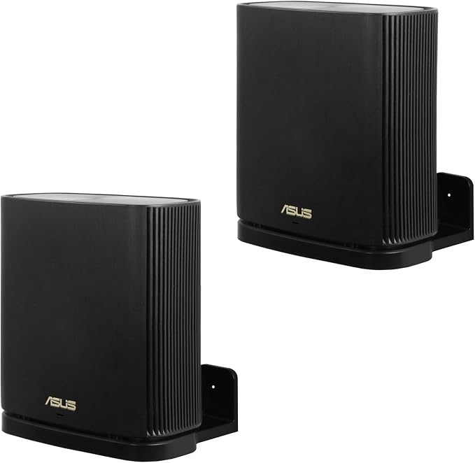Wall Mount Holder for ASUS ZenWiFi AX Whole-Home Tri-Band Mesh WiFi 6 System by HOLACA