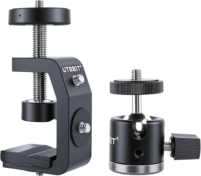 UTEBIT 40mm C-Clamp Camera Mount by UTEBIT