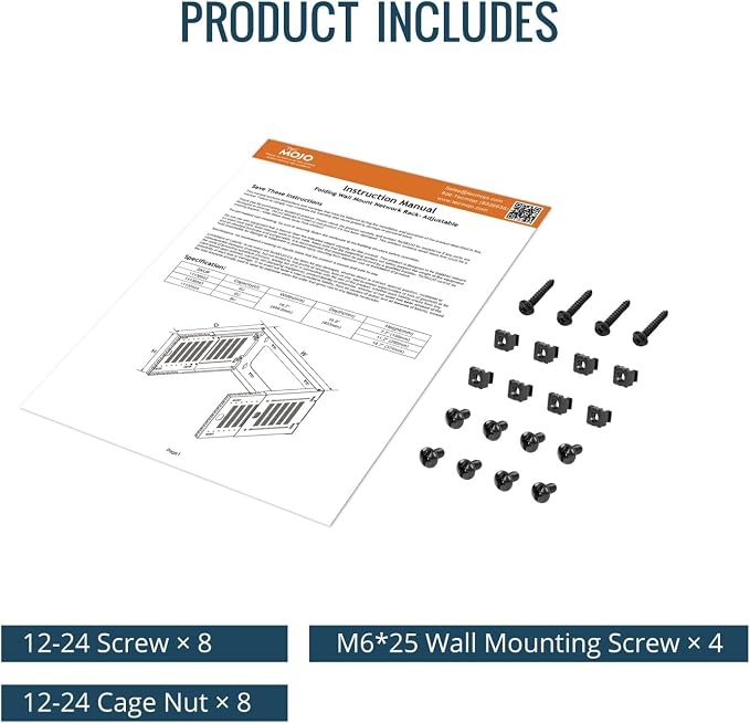 Tecmojo 4U Wall Mount Network Rack, Fits Shallow IT Equipments, 110 lbs Capacity - Image 7