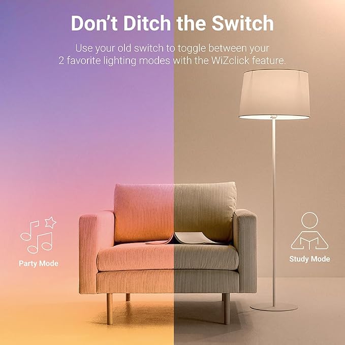HALO HLB4069WZRGBWMWR 4” Smart Wi-Fi Slim Canless LED Downlight Powered by WiZ - Image 8