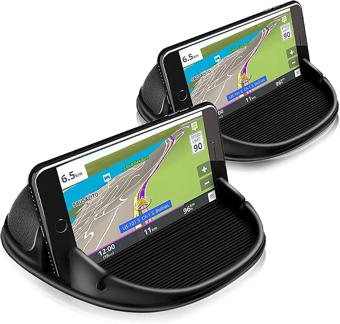 Loncaster 2 Pack Dashboard Car Phone Holder Mount, Universal Cell Phone by Loncaster