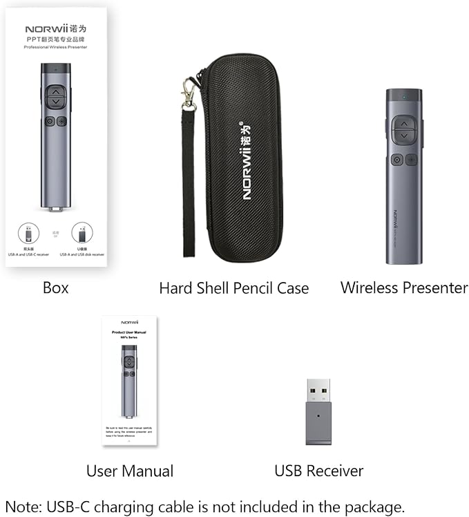 Norwii N97s TV Screen Presentation Clicker - Image 11