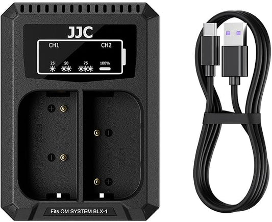 JJC BLX-1 Battery Charger USB Dual Slot by JJC