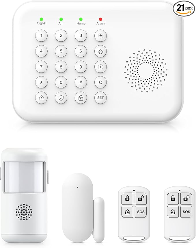 Alarm System for Home Security, 2025 Upgraded Wireless Security System by PGST
