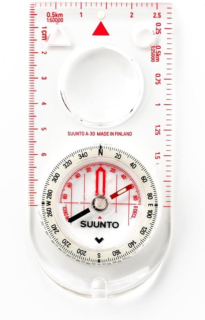 SUUNTO A-30 Compass: Compact, hiking compass by SUUNTO