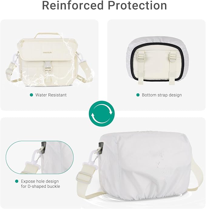 MOSISO Camera Bag for Photographers, Shoulder Photography Bag for - Image 5