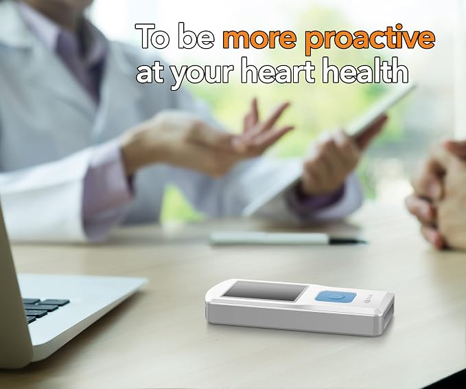 EMAY Portable ECG Monitor | Record ECG and Heart Rate | Compatible - Image 4