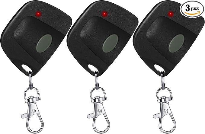 Kingdder 3 Pieces Gate Opener Remote Compatible by Kingdder