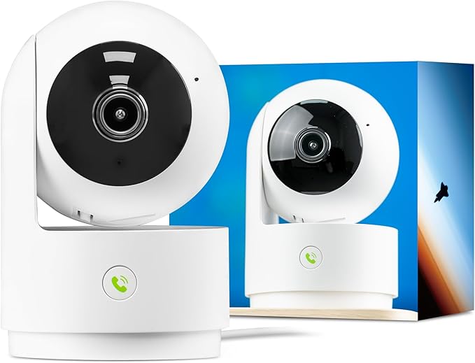 Vicohome 2K Indoor Security Camera, AI Tracking, 24/7 Recording, Pet/Baby by sovmiku