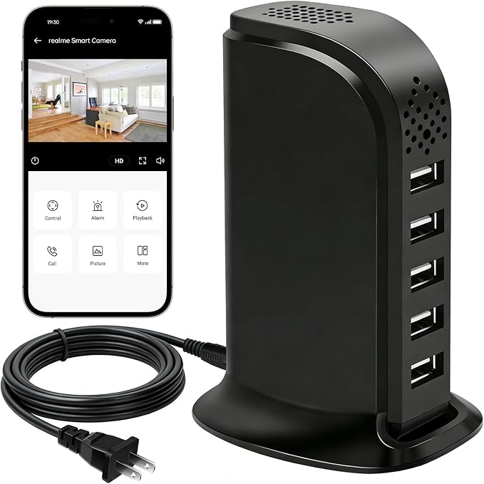 WiFi Hidden Camera with APP Control, Spy Cam with Motion Detection, Indoor by Unknown