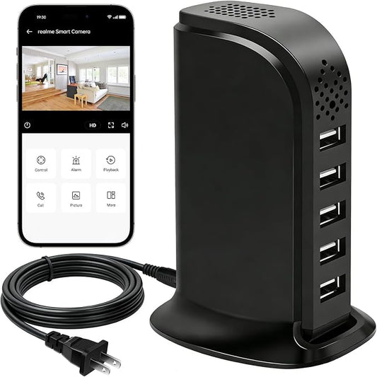 WiFi Hidden Camera with APP Control, Spy Cam with Motion Detection, Indoor by Unknown