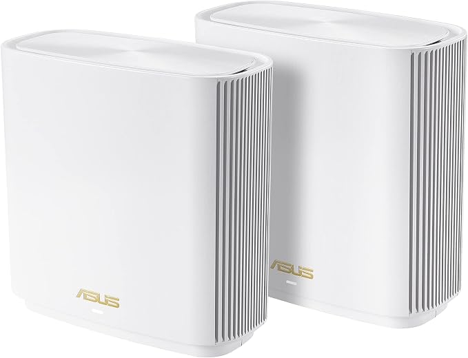 ASUS ZenWiFi Whole-Home Tri-Band Mesh WiFi 6E System, Coverage up to 5 by Amazon+Renewed