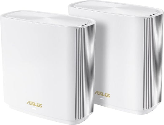 ASUS ZenWiFi Whole-Home Tri-Band Mesh WiFi 6E System, Coverage up to 5 by Amazon+Renewed