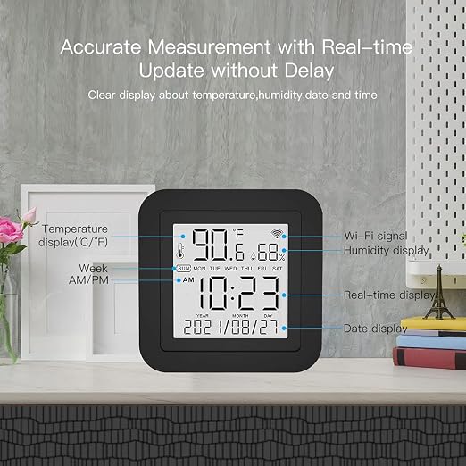 MOES Smart Temperature Humidity Monitor - Image 5