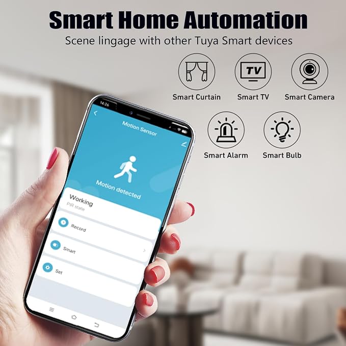 Smart PIR Motion Sensor: WiFi Motion Detector - Image 4
