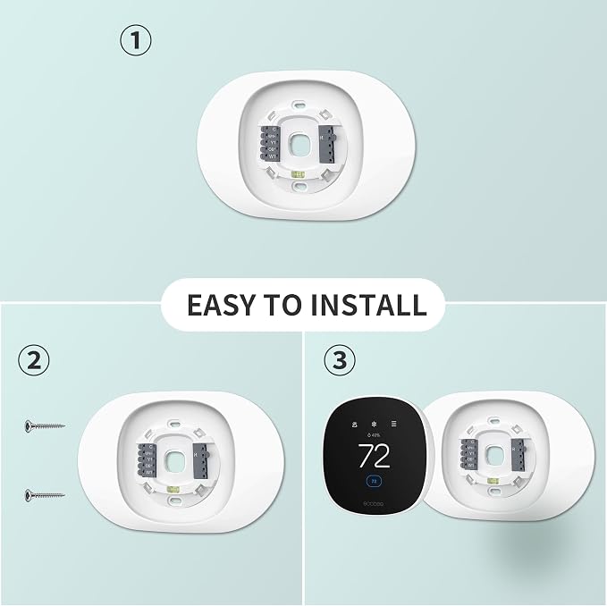 Tim Kit for Smart Thermostat Essential 2025, Wall Plate Cover Accessory for - Image 3