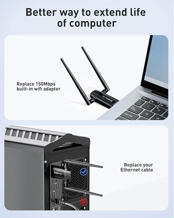 Nineplus Wireless USB WiFi Adapter - Image 4