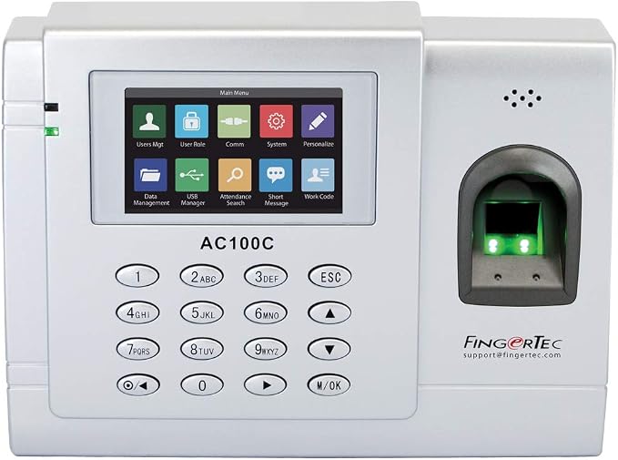 Fingertec Biometric Time and Attendance System by Unknown