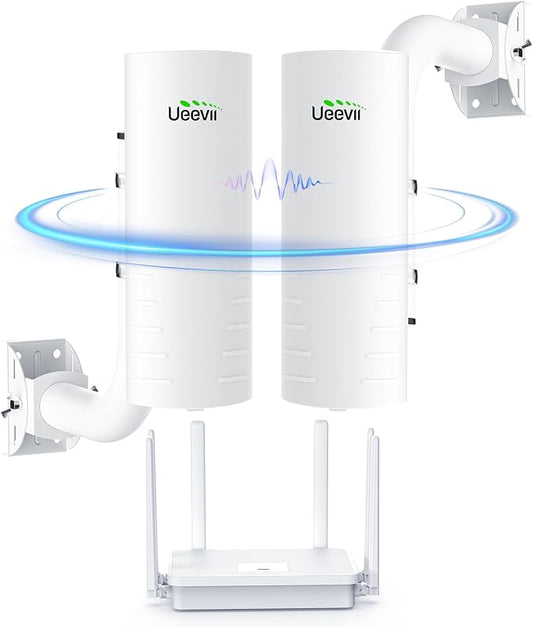 UeeVii Wireless Bridge Point to Point Outdoor CPE452Kit, by UeeVii