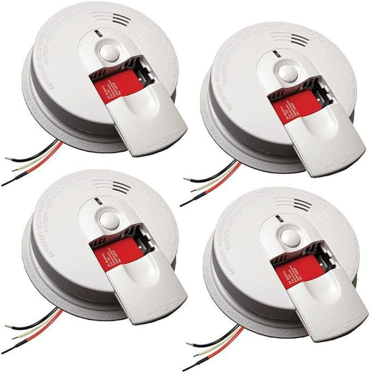 Kidde 21007588 Hardwired Interconnectable 120-Volt Smoke Alarm by Kidde