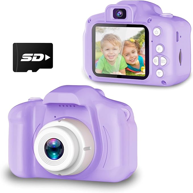 Seckton Upgrade Kids Selfie Camera, Christmas Birthday Gifts by Seckton