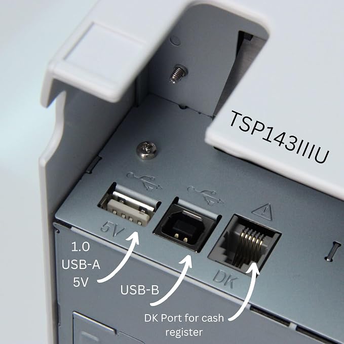 Star Micronics TSP143IIIU USB Thermal Receipt Printer - Image 3