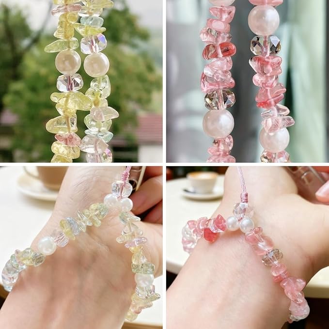 Phone Charm Strap Beaded Lanyard Camera Wrist Strap Phone Chain Wristlet Cute - Image 7